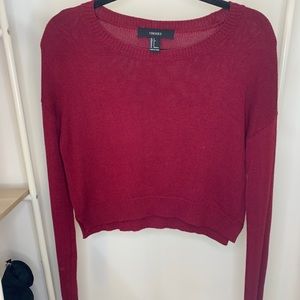 Crop top sweater